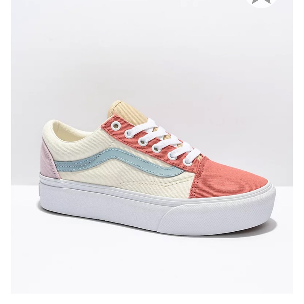 Vans Old Skool Pastel Twill Platform